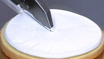 ماكينة تغطية وتزيين الكيك (محطتين)